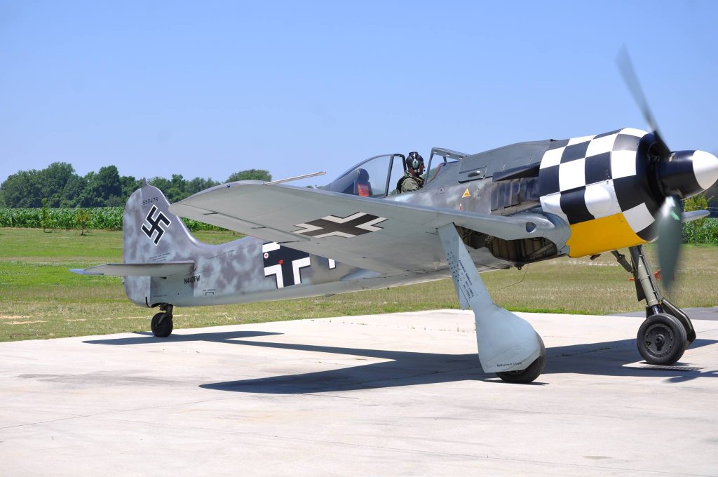 Focke Wulf FW-190A8, sold via Platinum Fighter Sales to an undisclosed buyer in Oregon. (Image Credit: MAM / PFS)