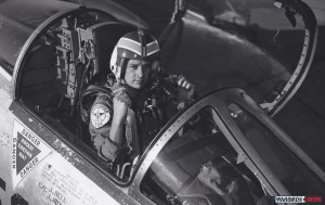 Harold Alston in 1965, at George Air Force Base in Victorville, California, as a newly combat-qualified F-104C pilot.
