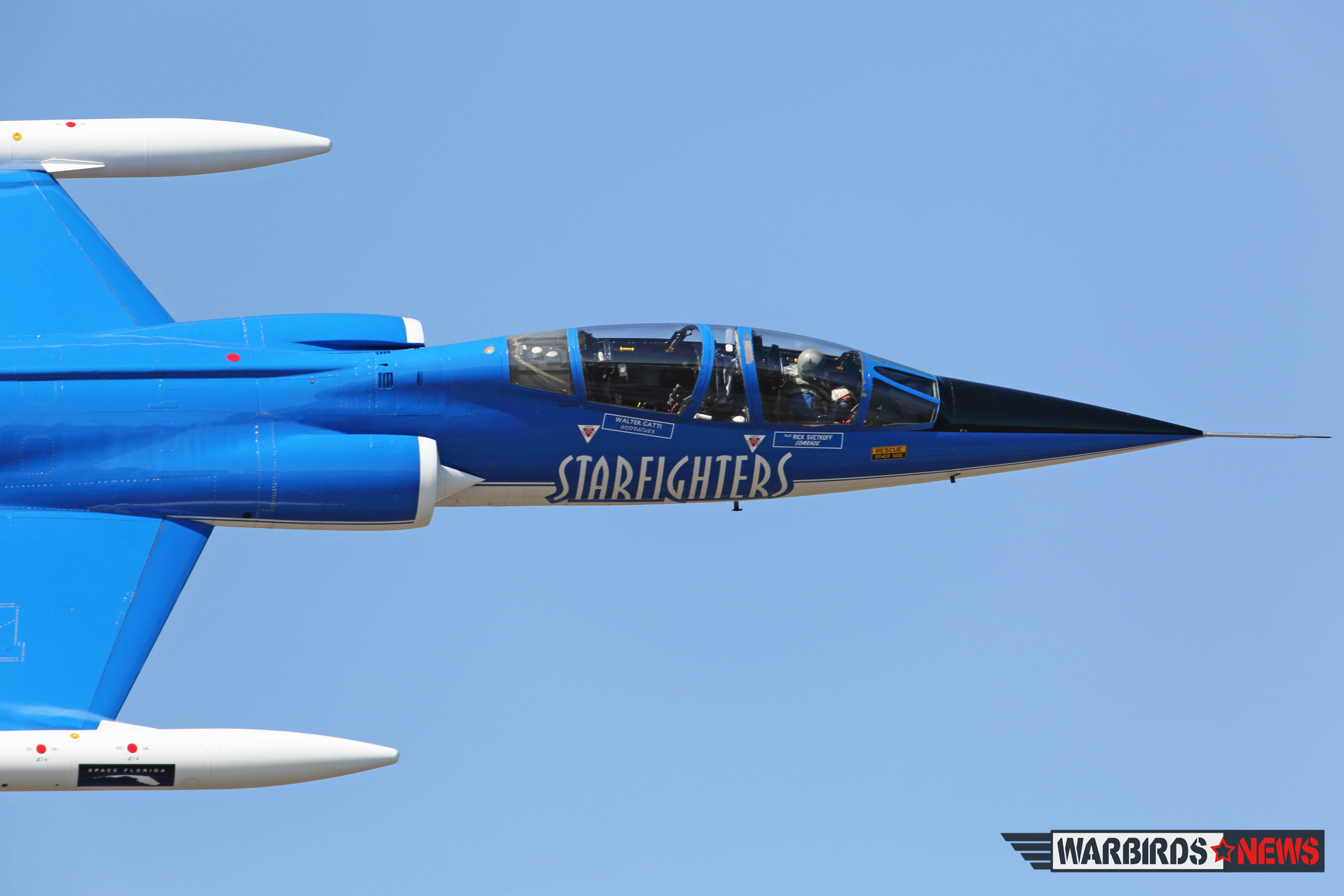 The Starfighters Aerospace's CF-104  was the undisputed 'King" of the airshow.
