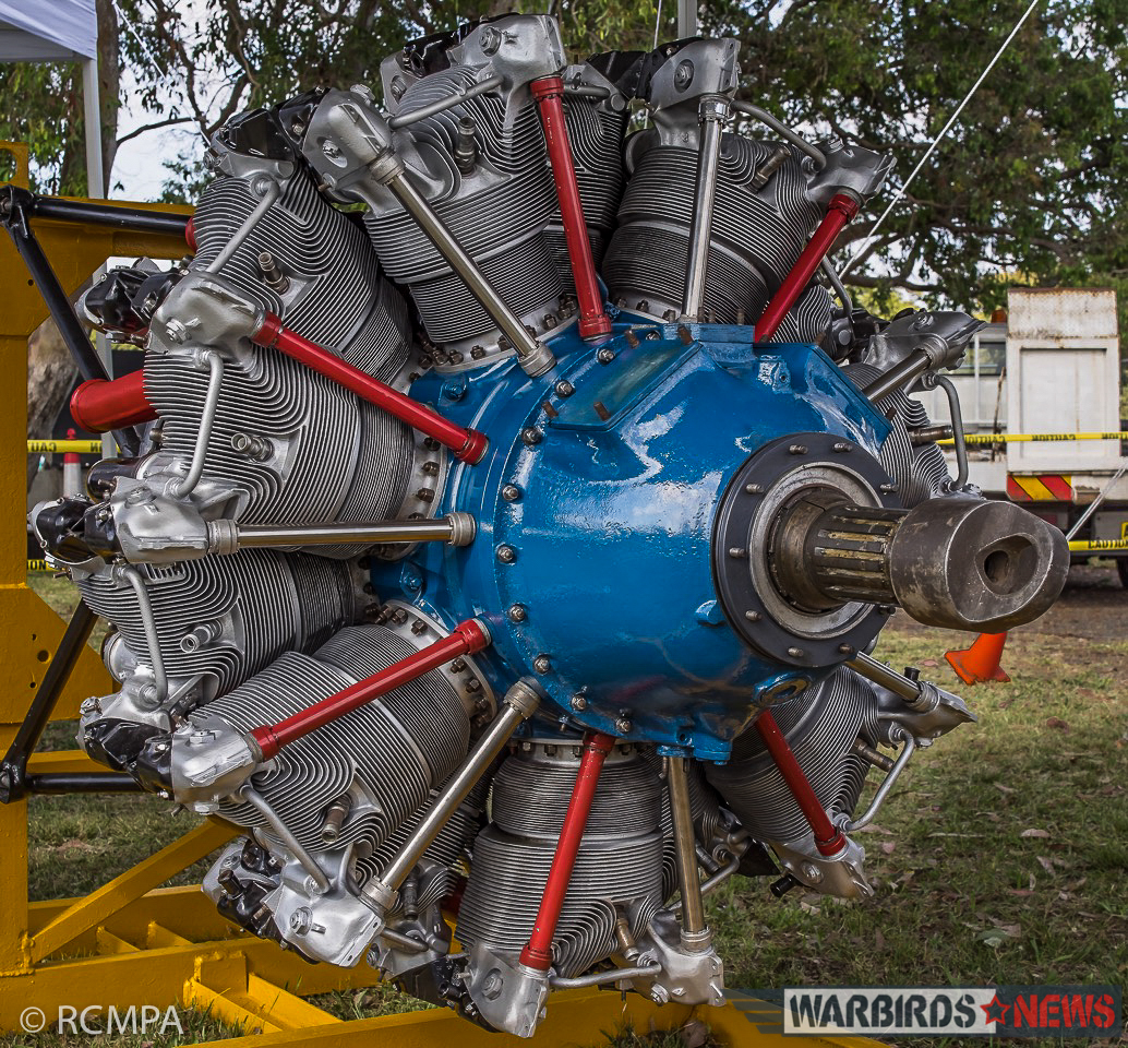 The restored port engine. (photo RCMPA via Phil Buckley)