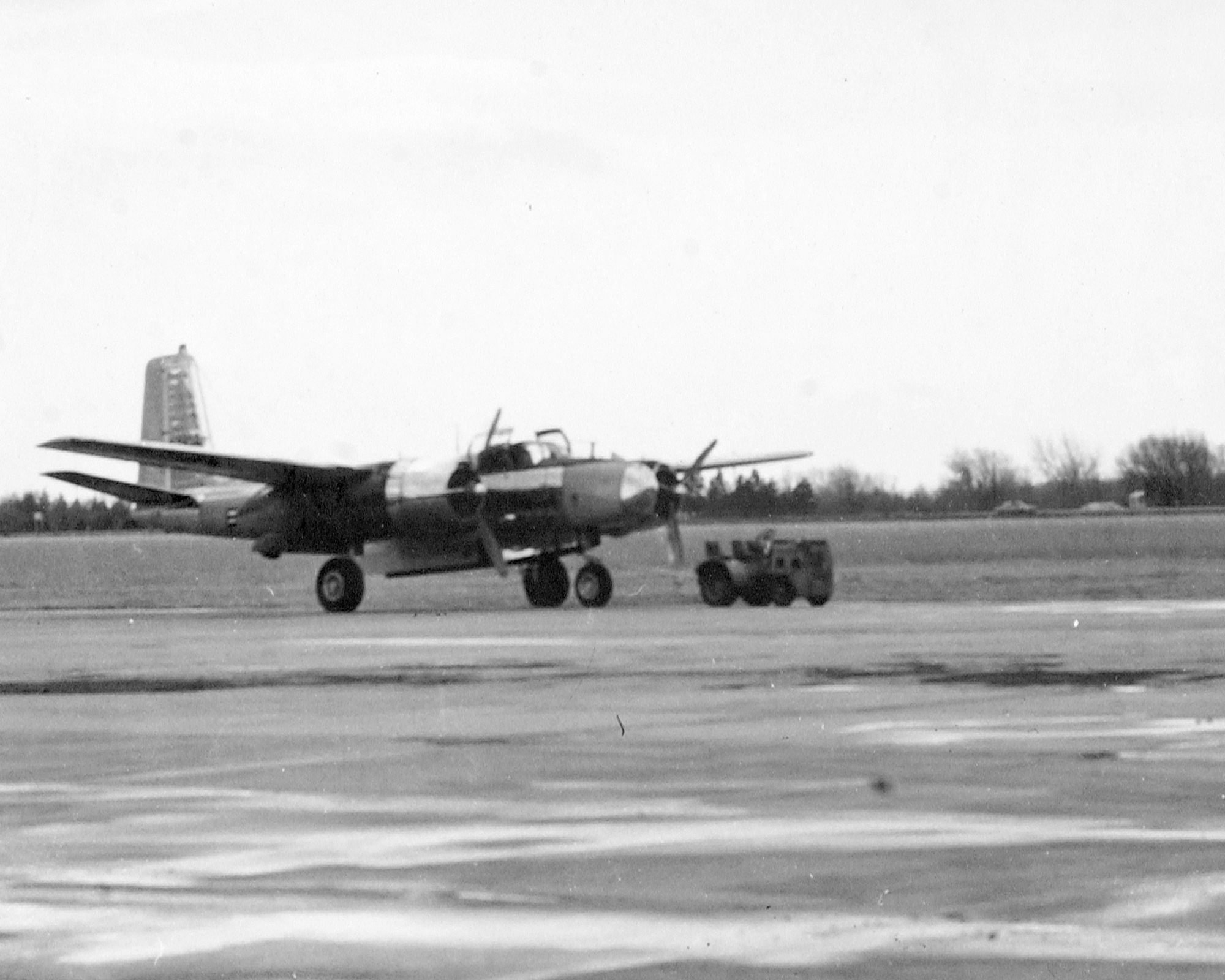 B-26 "Invader" flown from 1947 - 1951
