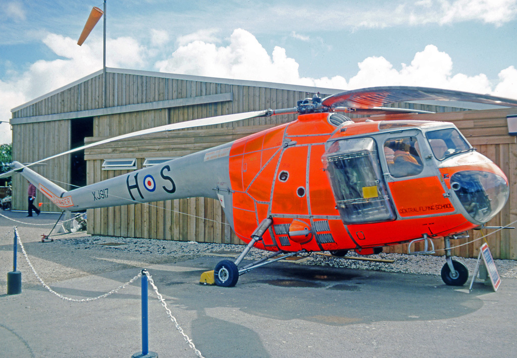 A Bristol Sycamore in similar markings and configuration to HR.14 XL824 which has just joined the Bristol Aerospace Center. (photo via Wikipedia)