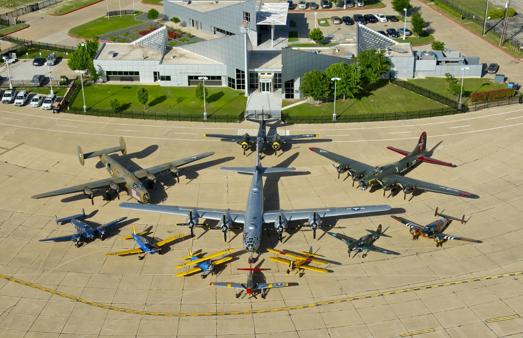 CAF Airplanes at Dallas Executive Airport in April 2014. ( Photo by Scott Slocum) 