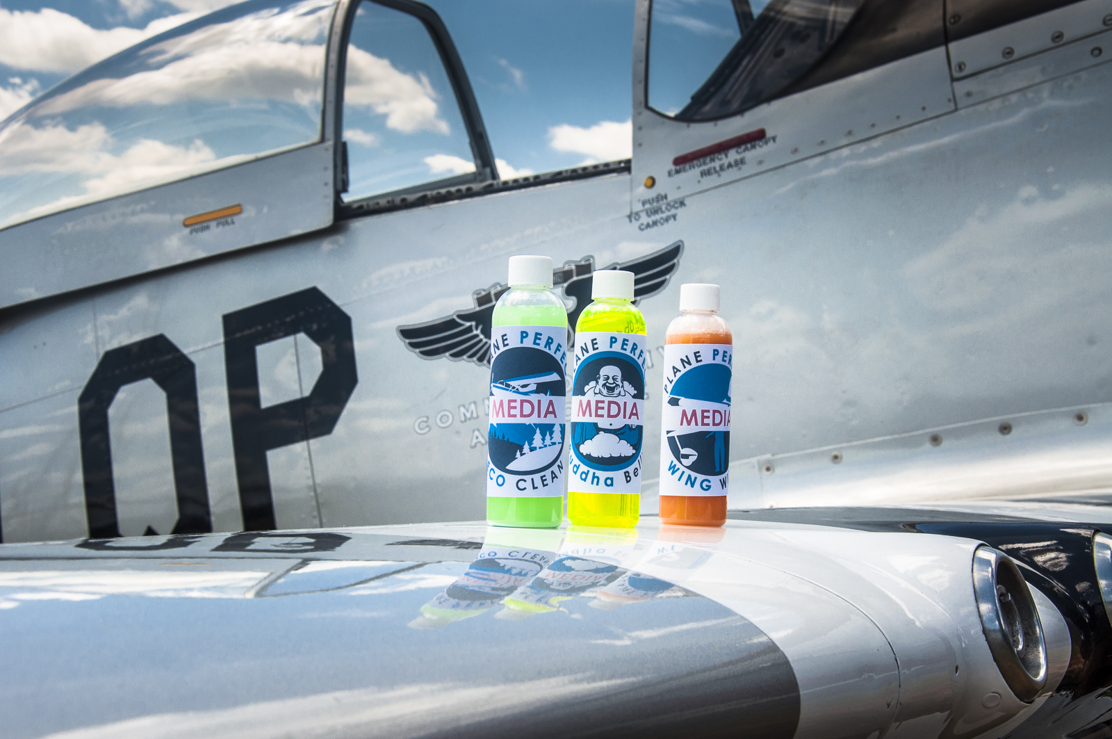 Plane Perfect's primary products Eco Clean, Buddha Belly and Wing Wipe make short work of cleaning and protecting the surface finishes on your aircraft, bike or automobile...