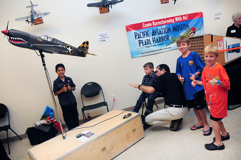 The Pacific Aviation Museum has one of the best educational program in the nation.