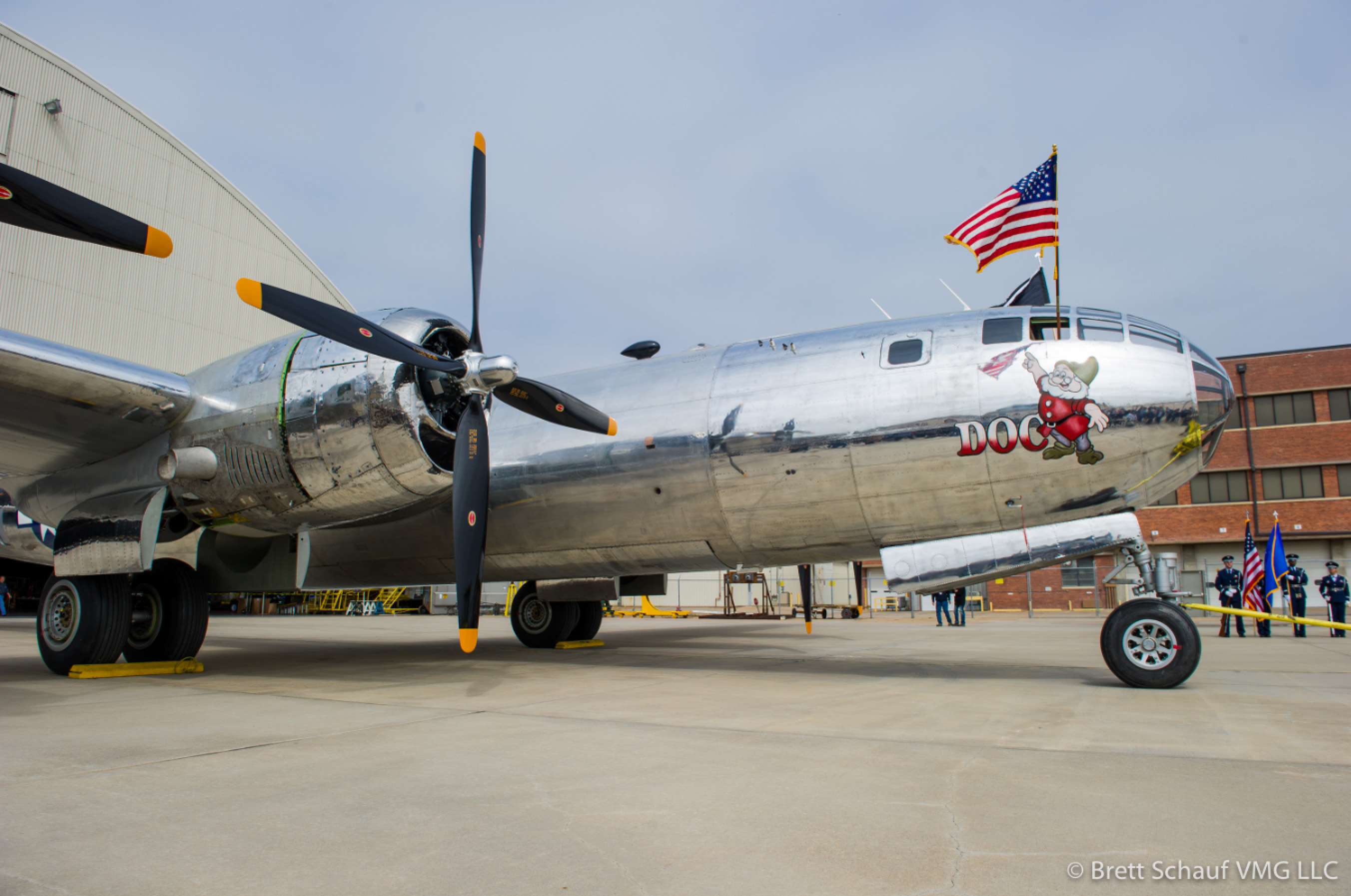 b-29 restoration "doc" enters final stage before flight