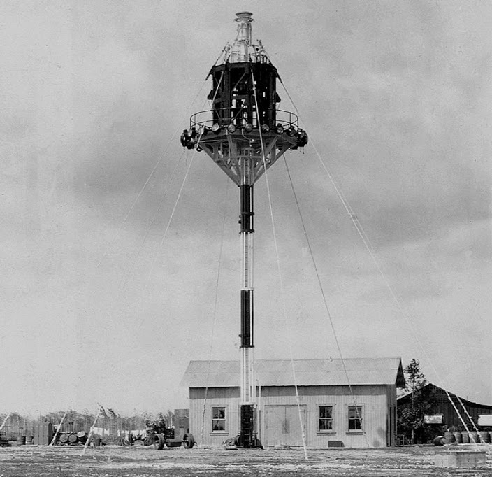 In 1932, Ewa's mooring mast was shortened to 50-feet, yet was still never used by any airship.