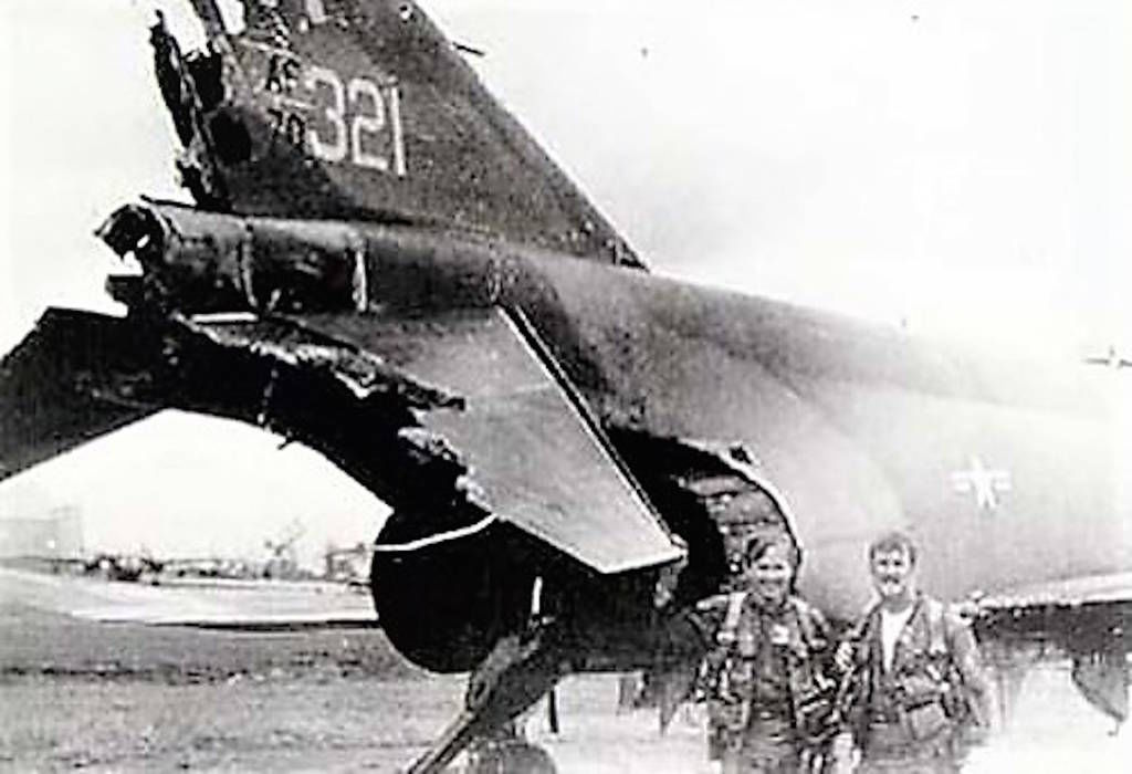 Fredric Bryant served at Hahn Air Force Base in Germany repairing and refurbishing F-4 Phantom, Wild Weasles damaged in Vietnam (Photo via Pete Mecca)