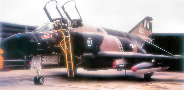  F-4C of the 389th Tactical Fighter Squadron - DaNang Air Base, South Vietnam.