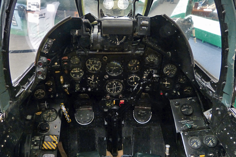 Hawker Hunter F4 Cockpit
