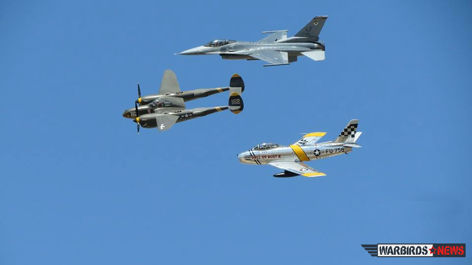 The Heritage Flight returns to air show performances across the country following suspension during the sequester dilemma of 2013. (photo by Elena DePree)