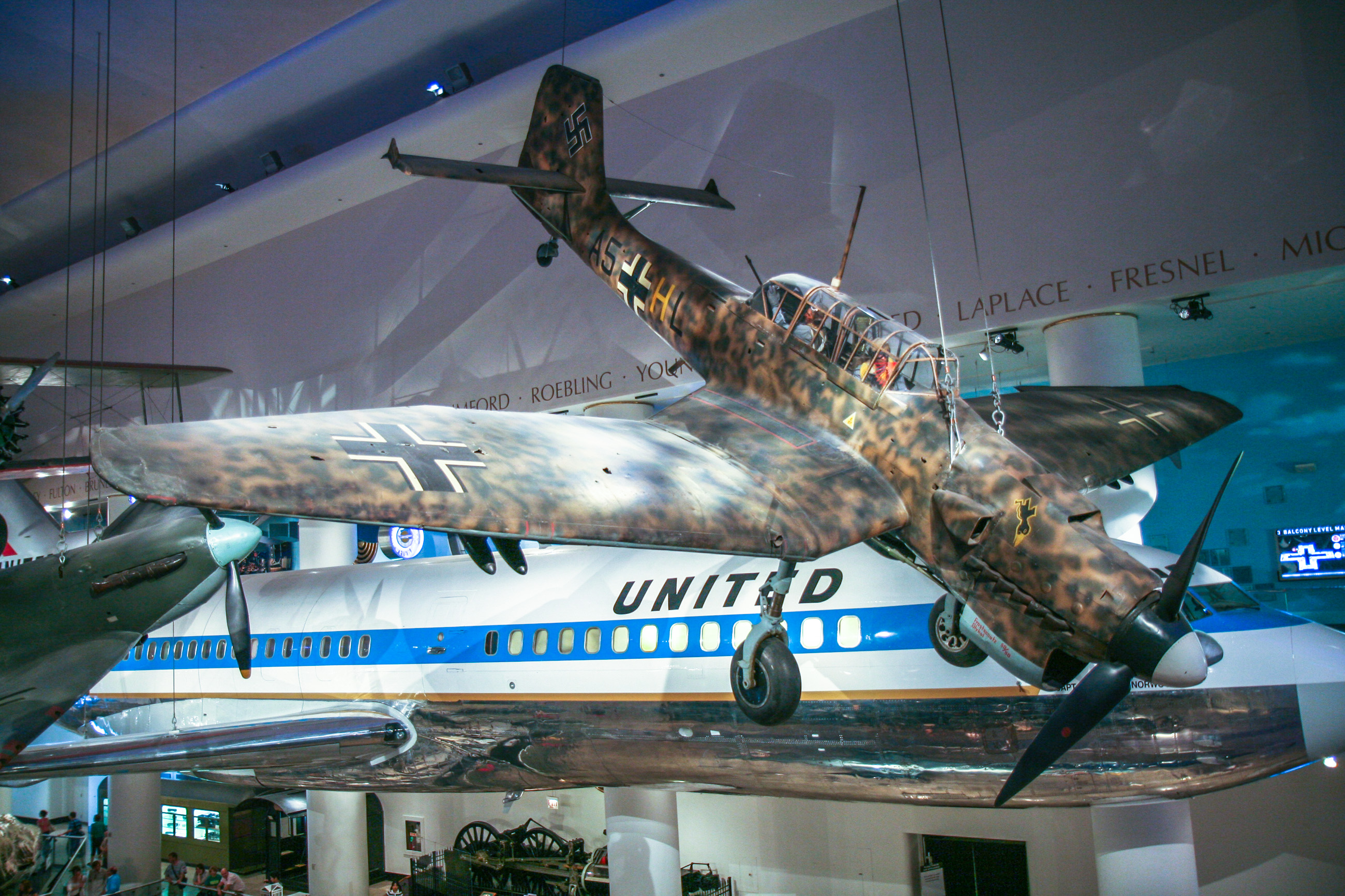 The Junkers Ju 87 on display in the Museum of Science and Industry in Chicago.(Photo Credit - William brain - CC BY-SA 3.0)