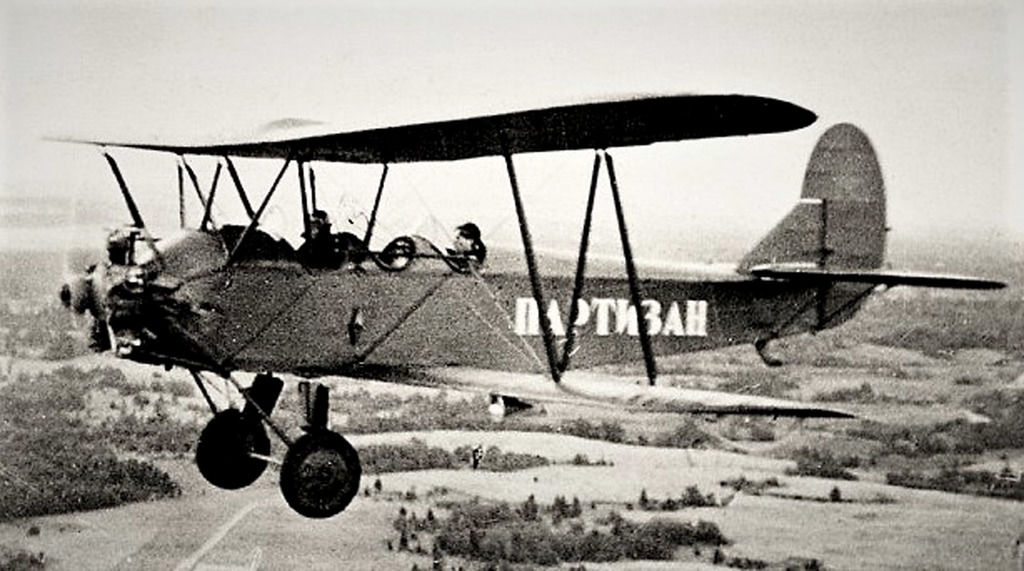PO-2 airplane of the The wickedest Flying Witches