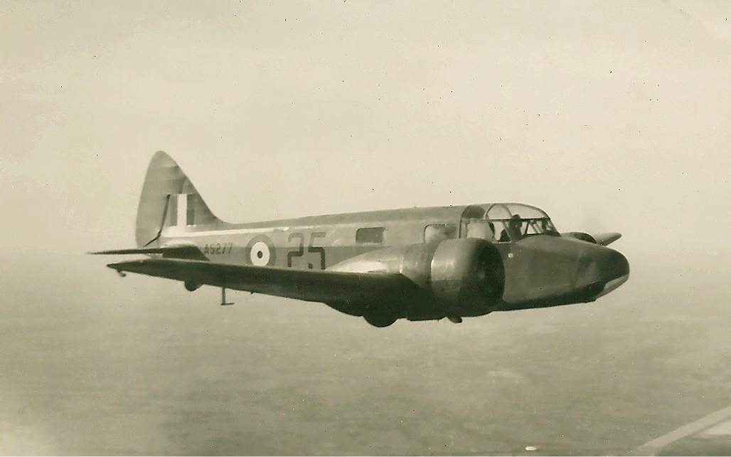 A vintage photograph of an Airspeed Oxford in flight (over Canada during WWII). The B-24 Liberator Memorial Fund is building one of these WWII training aircraft, virtually from scratch, to sit alongside their B-24 as testament to the bomber crew's story. (photo via Wikipedia)