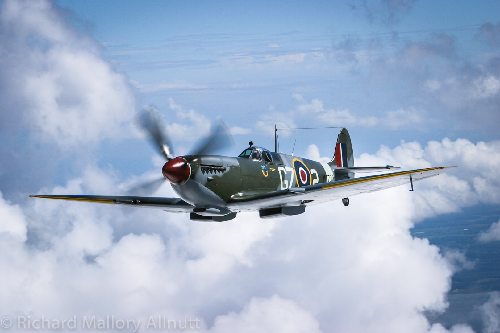 The Military Aviation Museum's Spitfire Mk IXe will be one of the special guest of the event. Image by Richard Mallory Allnutt.