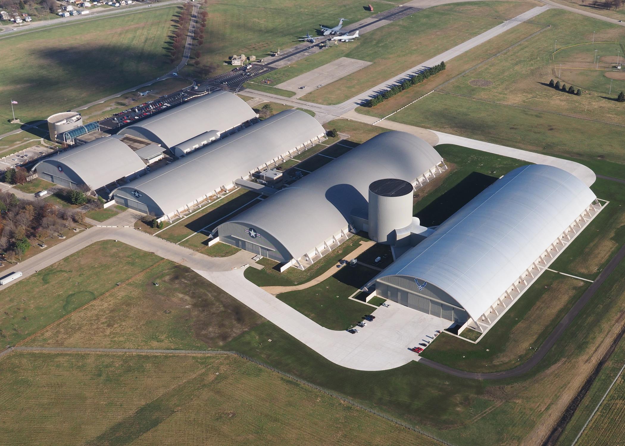 The National Museum of the U.S. Air Force with the fourth hangar finally operational. (Photo byThe National Museum of the U.S. Air Force)