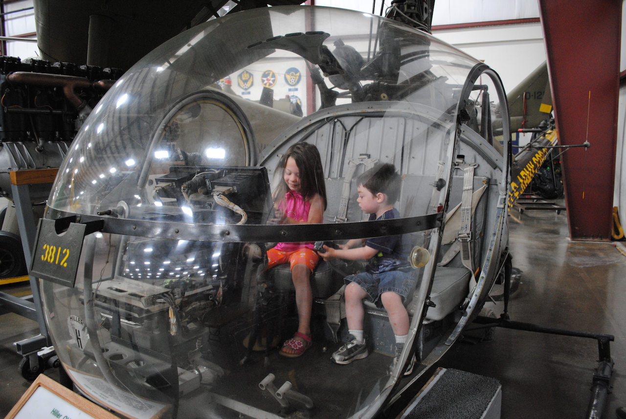 The New England Air Museum open Cockpit