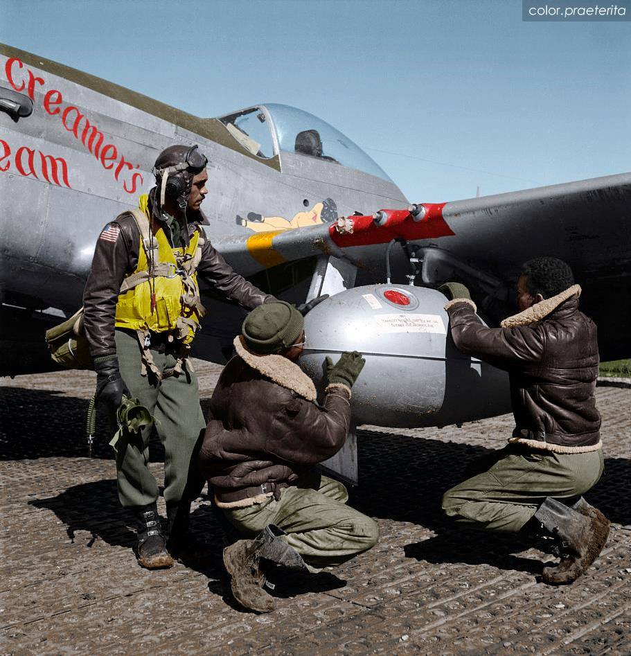 Tuskegee Airmen-In colors n
