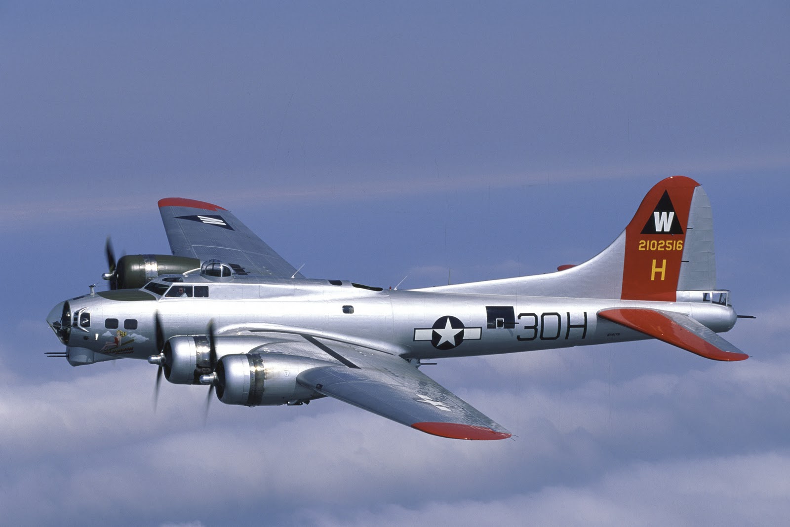 EAA’s B-17G-VE, serial number 44-85740 - nicknamed Aluminum Overcast – was delivered to the U.S. Army Air Corps on May 18, 1945. 