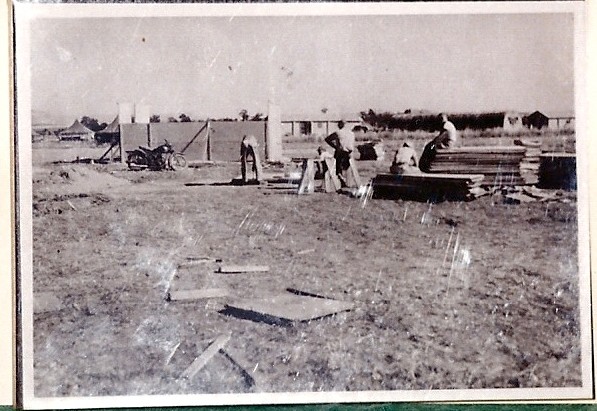 The Army Corps of Engineers built the airfield at Lesina, laying the runway with Pierced Steel Planking. (photo via Tom Ricci)