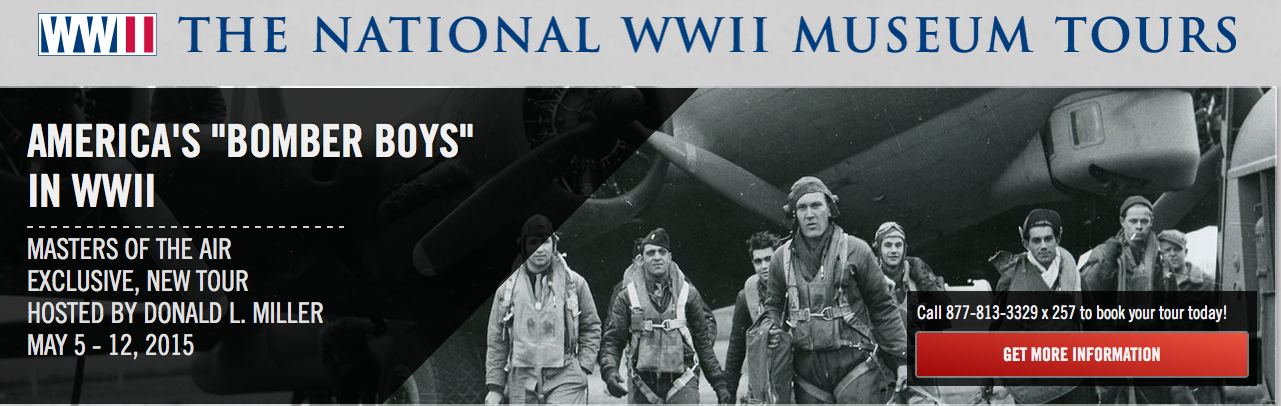 “Masters of the Air” Opens National WWII Museum 2015 Travel Slate Exclusive tou_cover